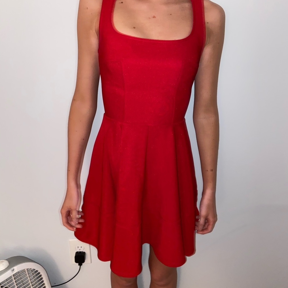 Lulus Short Red Dress (size xs)